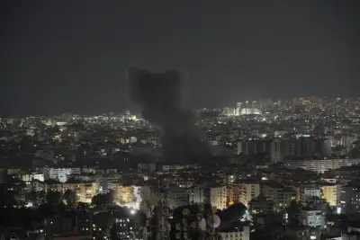 Israel strikes Beirut’s suburbs to target what it says is Hezbollah drone production