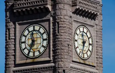 Are the clockfaces on Minneapolis City Hall larger than those on Big Ben?