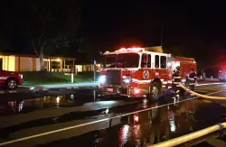 Alameda Fire Department addresses sinking ship in Oakland Estuary